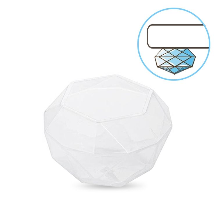 

Силиконовый молд Epoxy Master ножки кристаллы 2 см, 4 шт, Белый