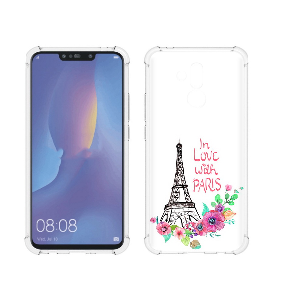 

Чехол MyPads Tocco для Huawei Mate 20 Lite любимый париж (PT117828.66.452), Прозрачный, Tocco