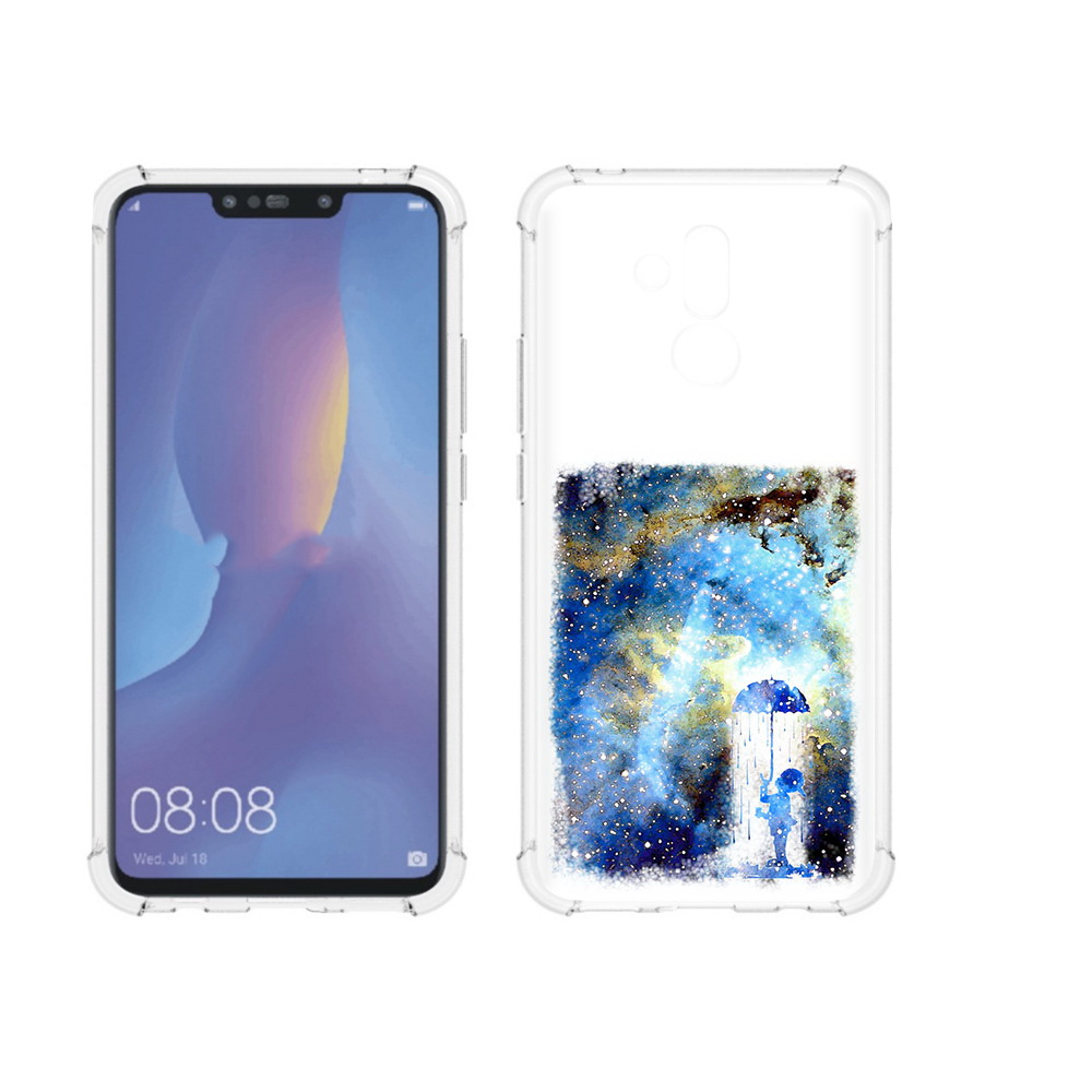 

Чехол MyPads Tocco для Huawei Mate 20 Lite мальчик в небе (PT117828.66.455), Прозрачный, Tocco