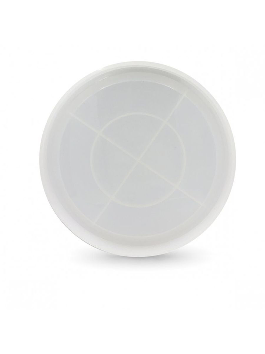 Силиконовый молд для эпоксидной смолы Epoxy Master тарелка круг 20 см