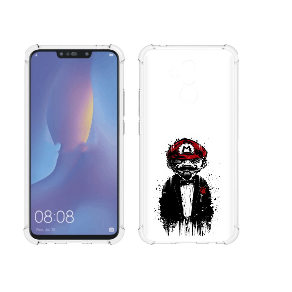 

Чехол MyPads Tocco для Huawei Mate 20 Lite марио (PT117828.66.458), Прозрачный, Tocco