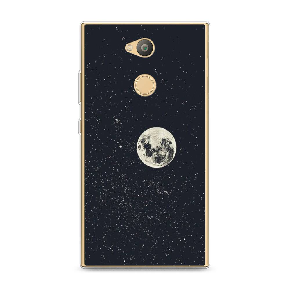 

Чехол на Sony Xperia L2 "Полнолуние", Красный, 53450-2