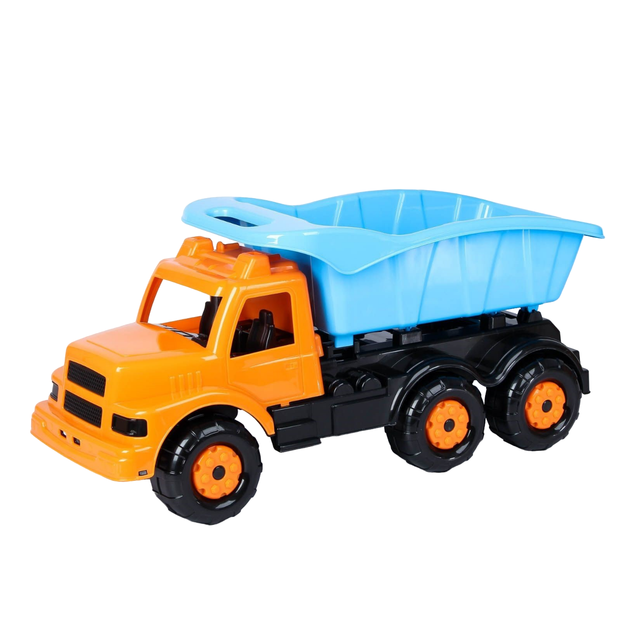 Машинка детская Альтернатива Самосвал, оранжевая