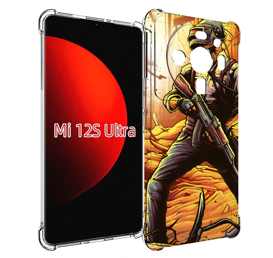 

Чехол MyPads Пабг для Xiaomi 12S Ultra, Прозрачный, Tocco
