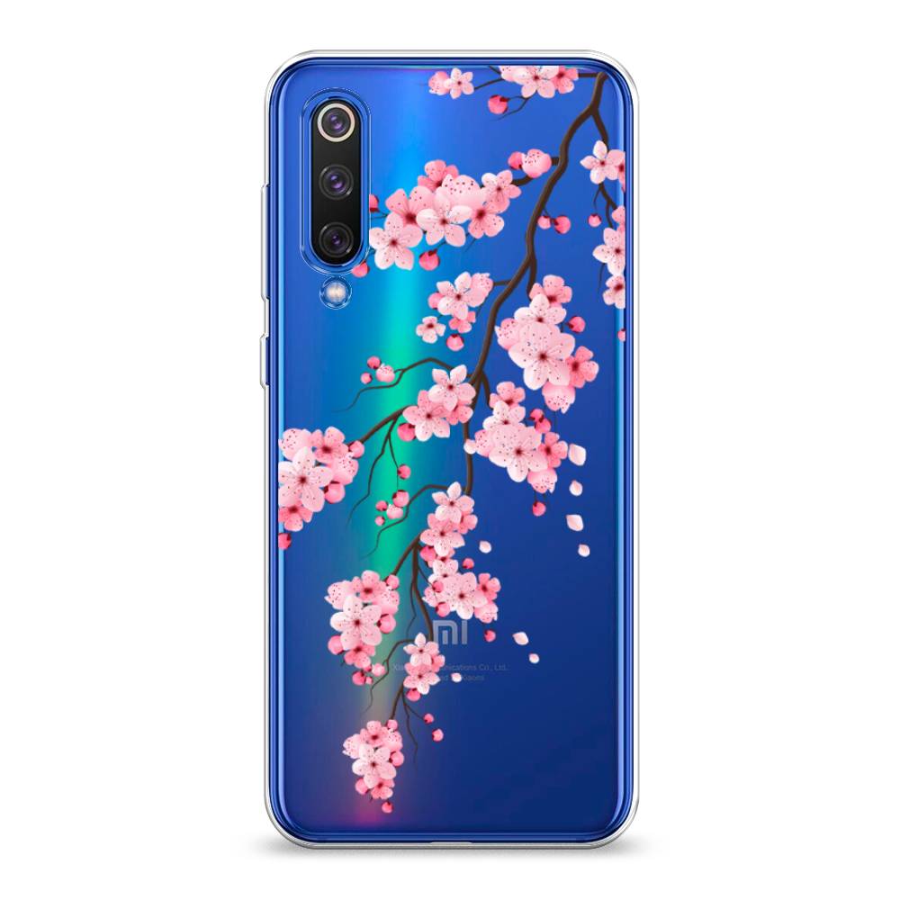 фото Чехол awog "розовая сакура" для xiaomi mi9 se