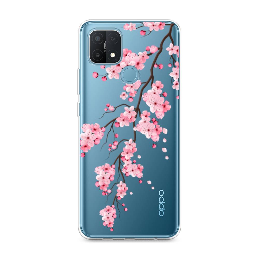 

Чехол Awog на Oppo A15 "Розовая сакура", Розовый;коричневый, 254750-8