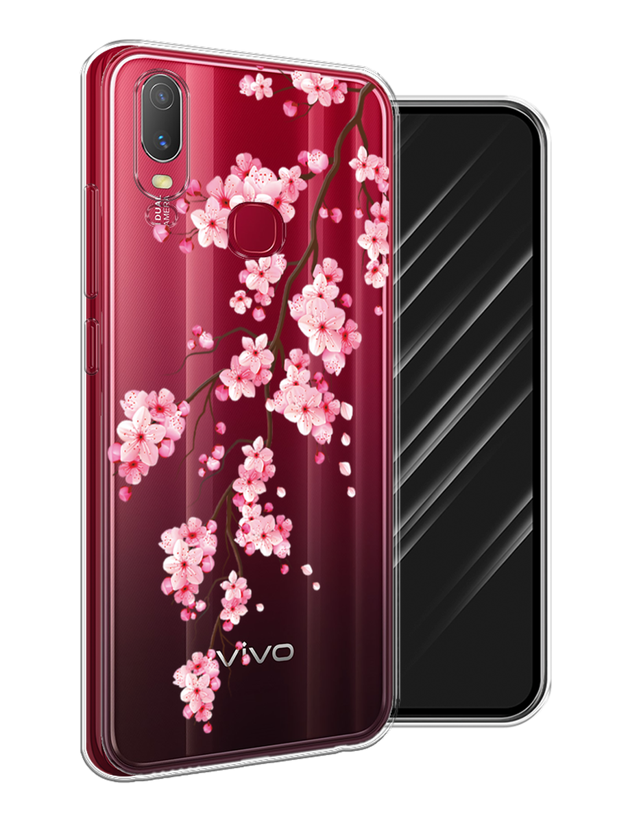 

Чехол Awog на Vivo Y11 "Розовая сакура", Розовый;коричневый, 261650-8