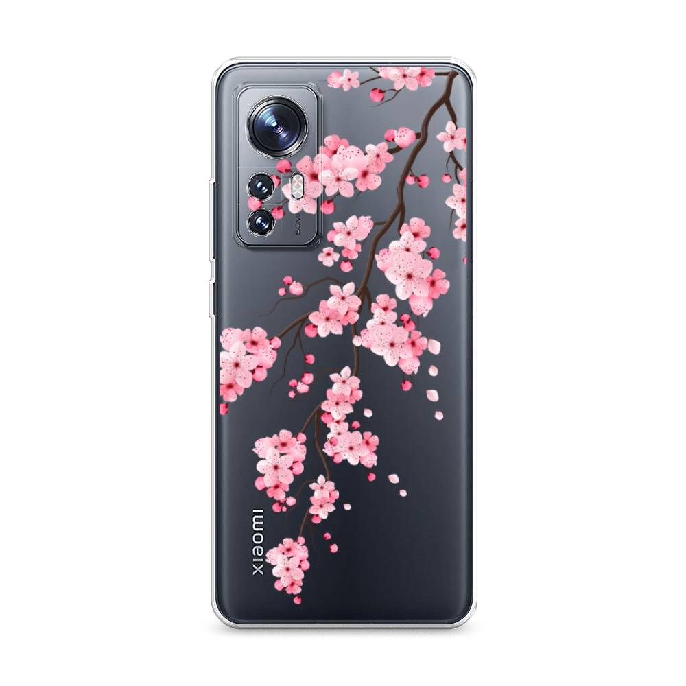 

Чехол Awog на Xiaomi 12X "Розовая сакура", Розовый;коричневый, 312950-8