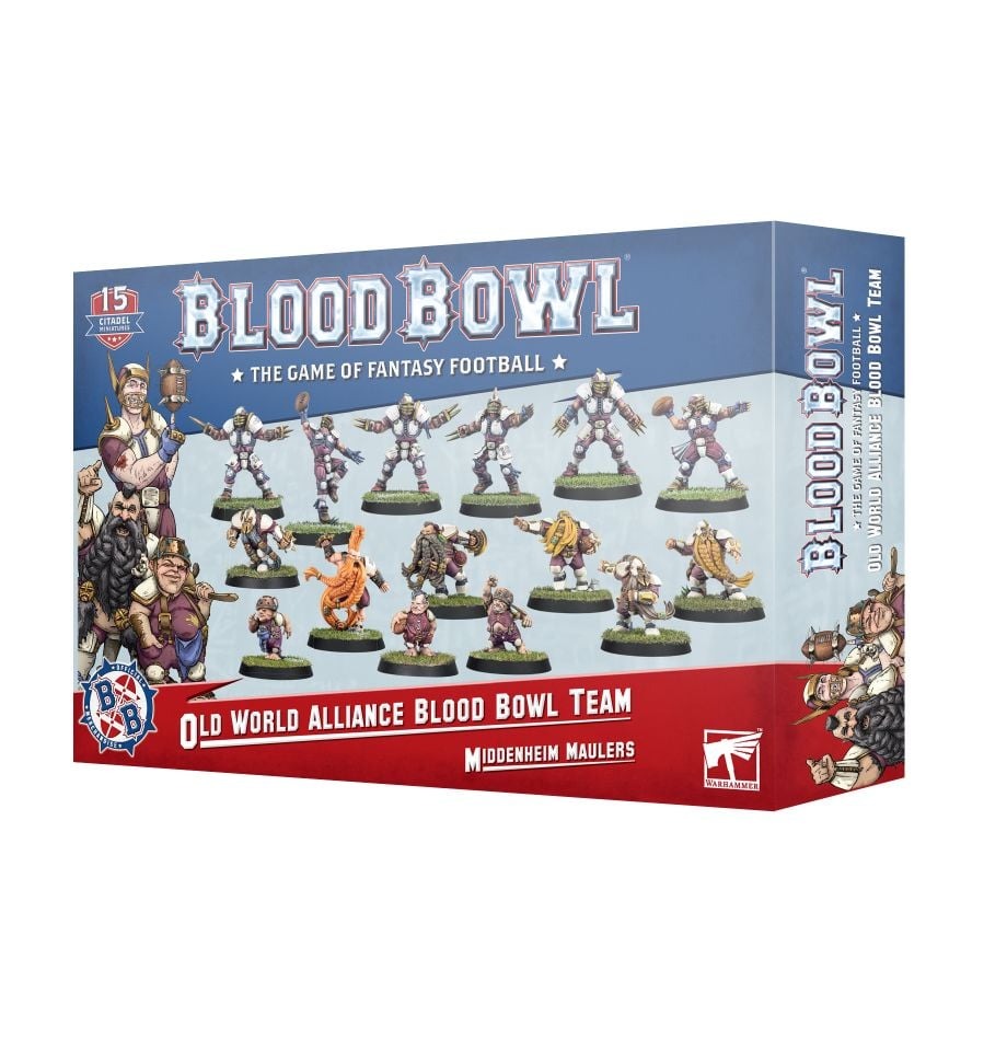 Миниатюры для игры Games Workshop Blood Bowl: Old World Alliance Blood Bowl Team 202-05