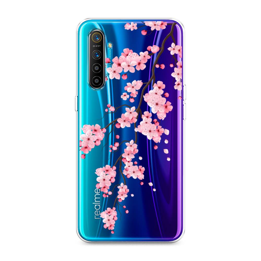 

Чехол Awog на Realme XT "Розовая сакура", Розовый;коричневый, 251450-8