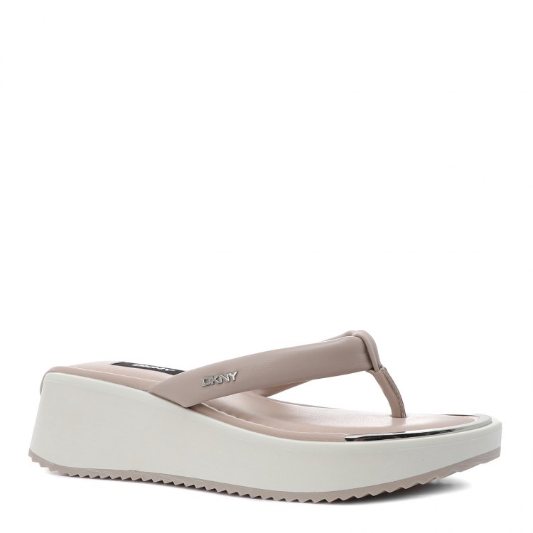 

Шлепанцы женские DKNY K1150335_2524654 бежевые 36 EU, K1150335_2524654