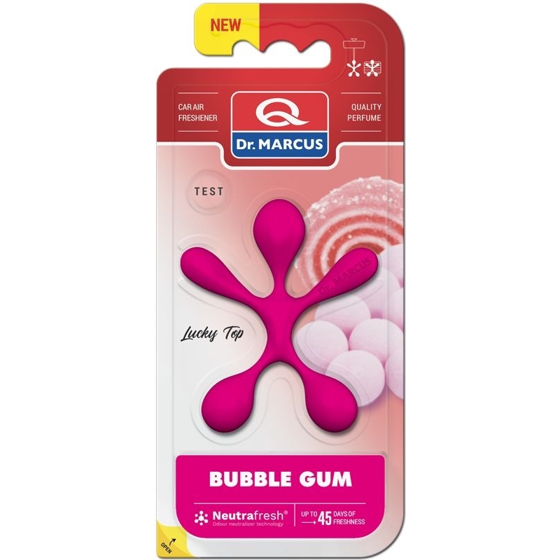 

Ароматизатор Dr.Marcus Lucky top Bubble Gum