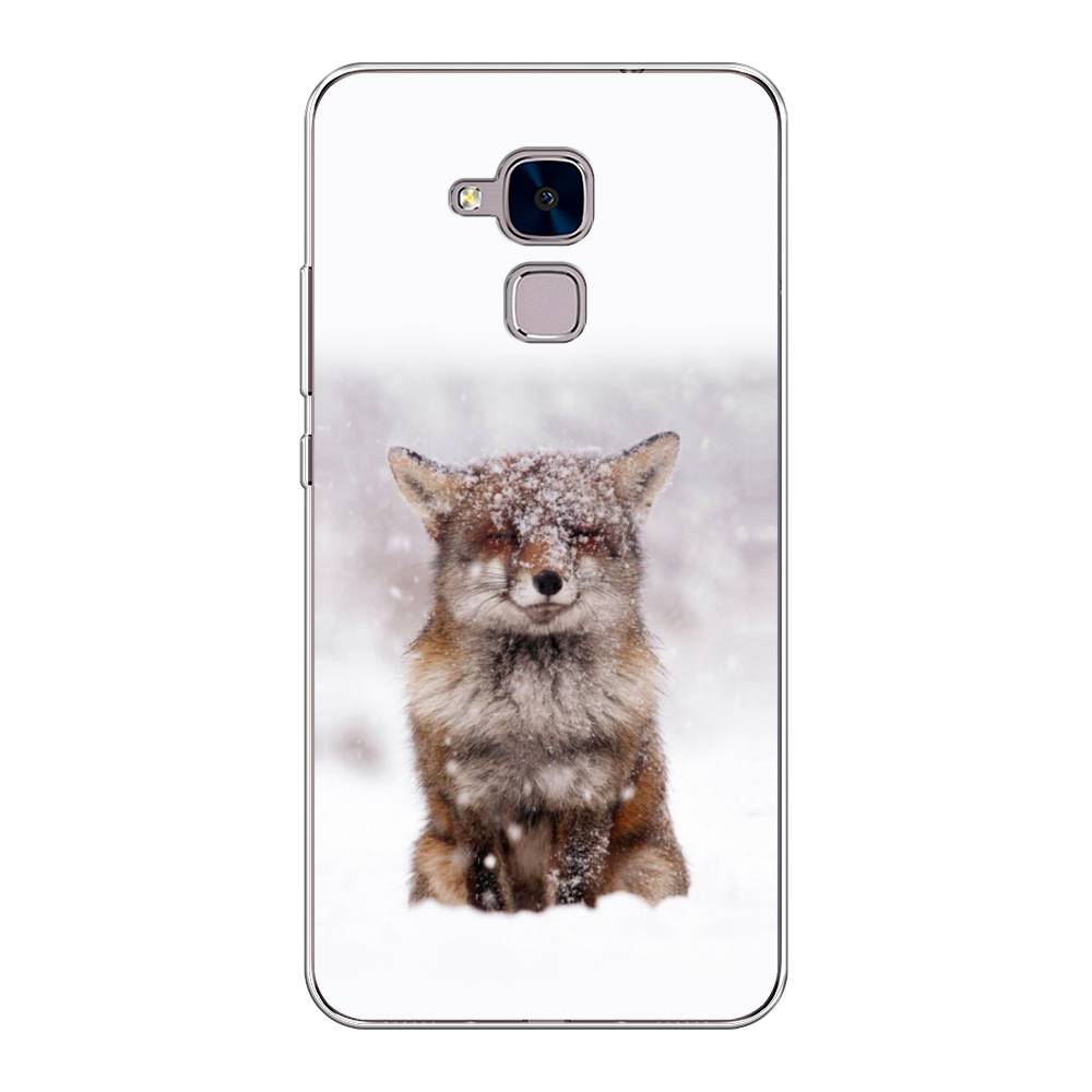 

Чехол на Honor 5C "Зимняя лиса", Белый;серый;коричневый, 60450-1