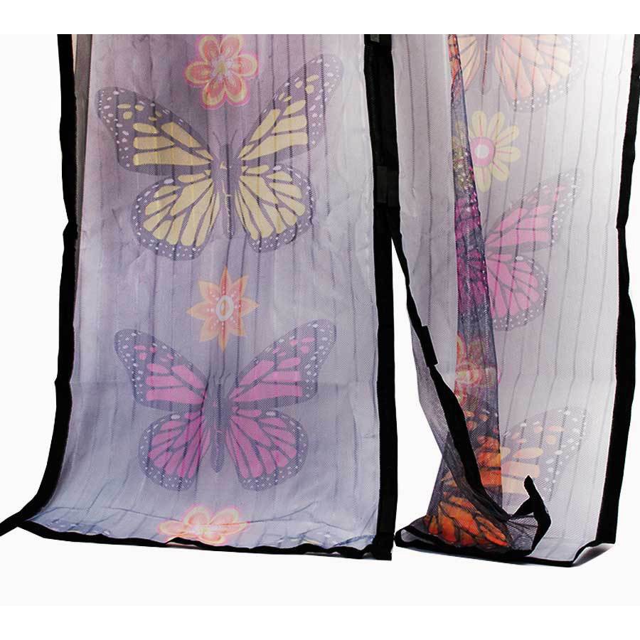 фото Москитная сетка с бабочками - magic mesh butterfly, 18 магнитов nobrand