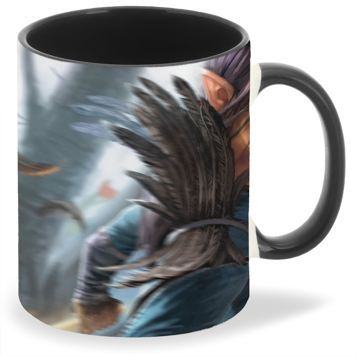 

Кружка CoolPodarok drakensang the river of time Девушка Перья Размытие, drakensang the river of time Девушка Перья Размытие