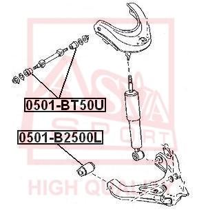 

Сайлентблок ASVA 0501BT50U