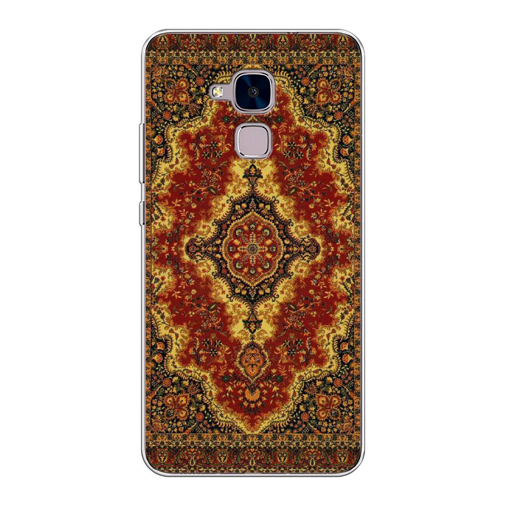 

Чехол на Honor 5C "Ковер", Коричневый;золотистый;красный, 60450-3