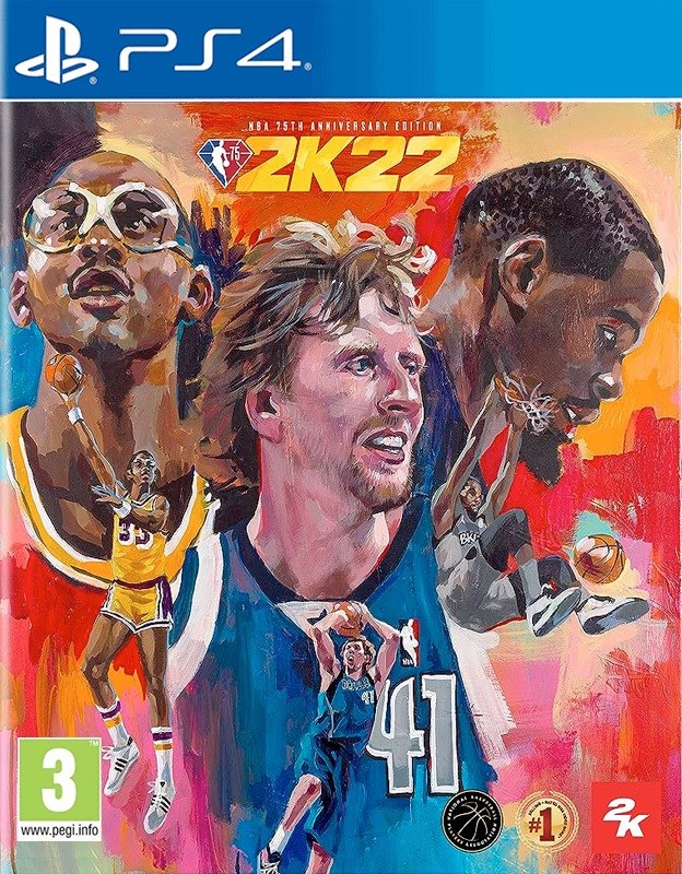 Игра NBA 2K22 (75th Anniversary Edition) (PlayStation 4, полностью на иностранном языке)