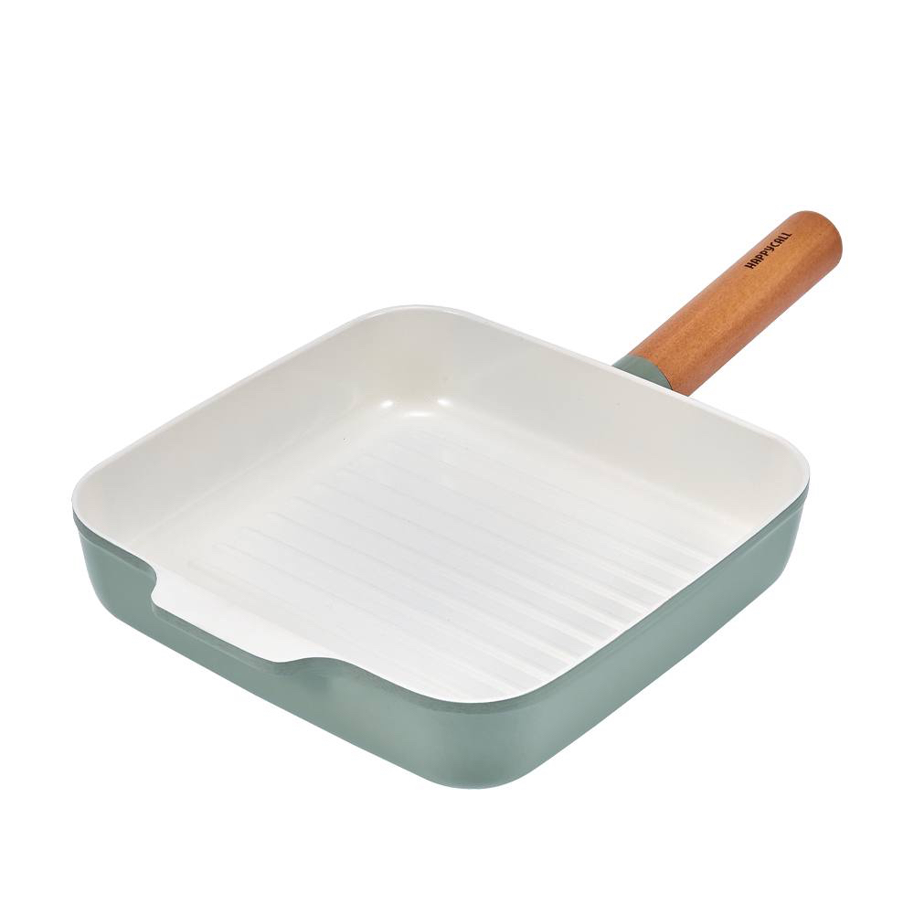 Сковорода HappyCall IH ZIUM гриль (квадратная) 22см