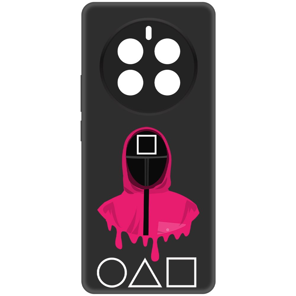 

Чехол-накладка Krutoff Soft Case Игра в кальмара-Начальник для Realme 12 Pro 5G черный