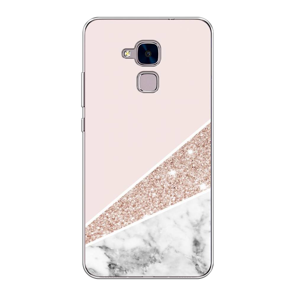 

Чехол на Honor 5C "Блестящий розовый мрамор", 60450-3