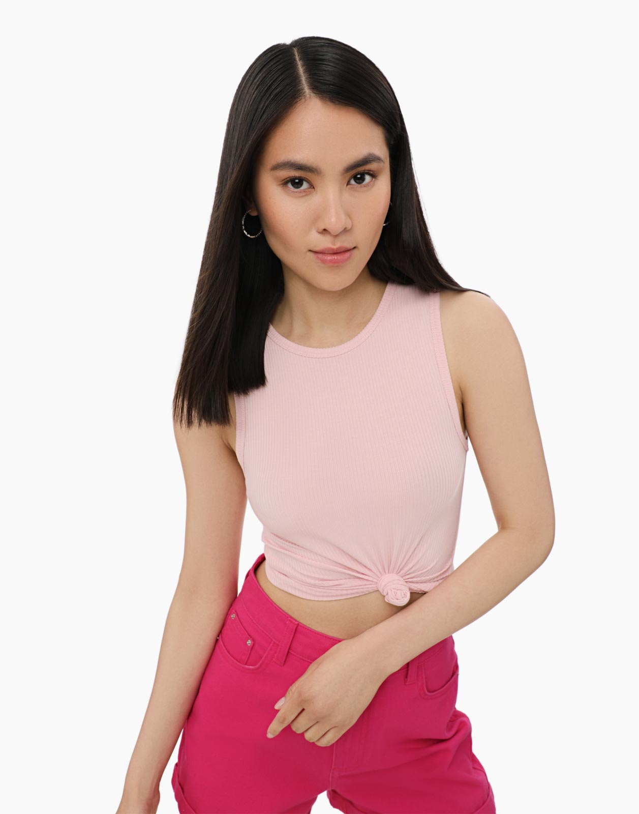 

Топ женский Gloria Jeans GTN003404 розовый S, GTN003404
