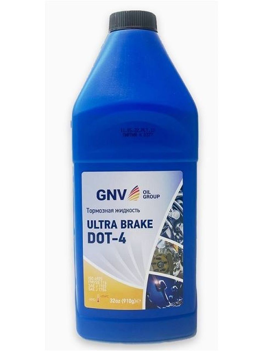 Тормозная жидкость ULTRA BRAKE DOT-4, 1л