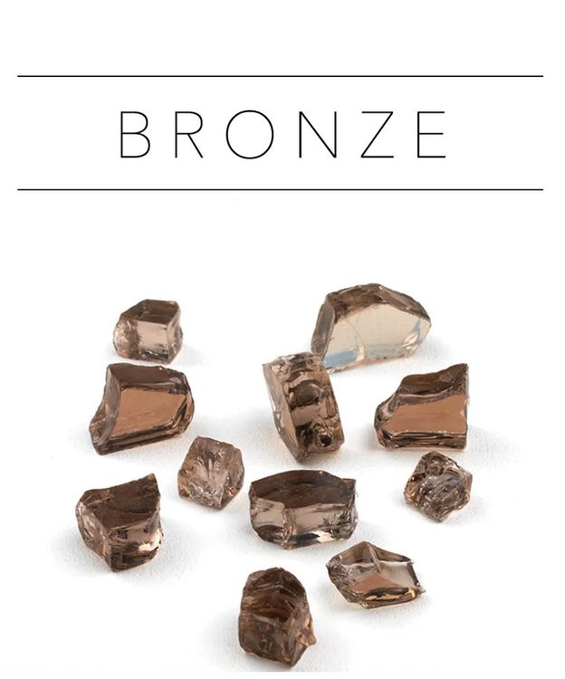 

Стеклянная крошка Premium Bronze, 500г, Коричневый