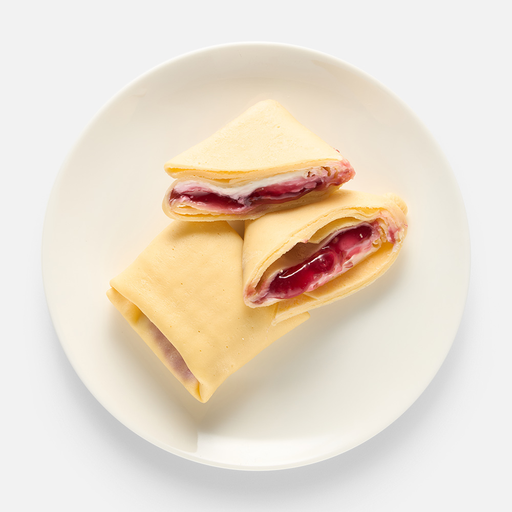 

Конвертики Creative Kitchen, с крем-чизом и малиной, 140 г