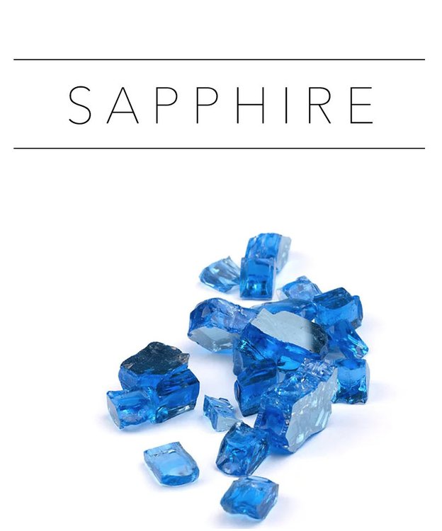 

Стеклянная крошка Premium Sapphire, 500г, Синий