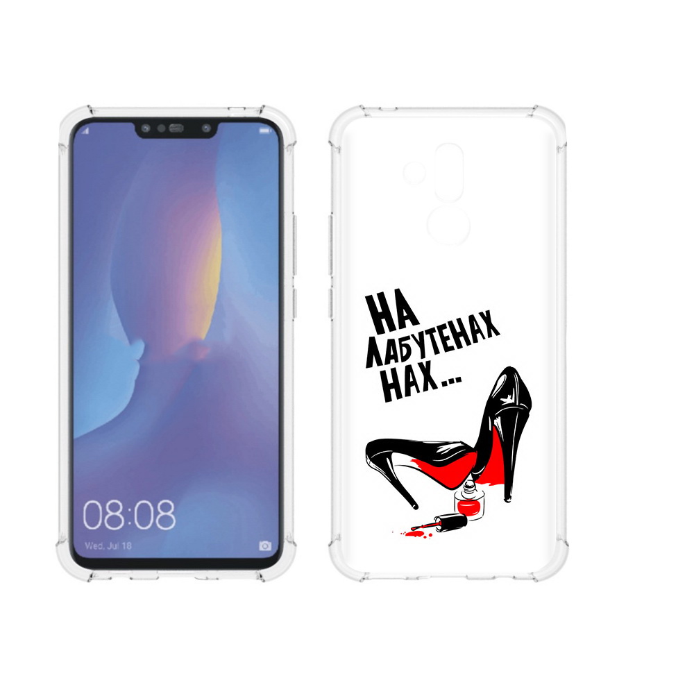 

Чехол MyPads Tocco для Huawei Mate 20 Lite на лабутенах (PT117828.66.493), Прозрачный, Tocco