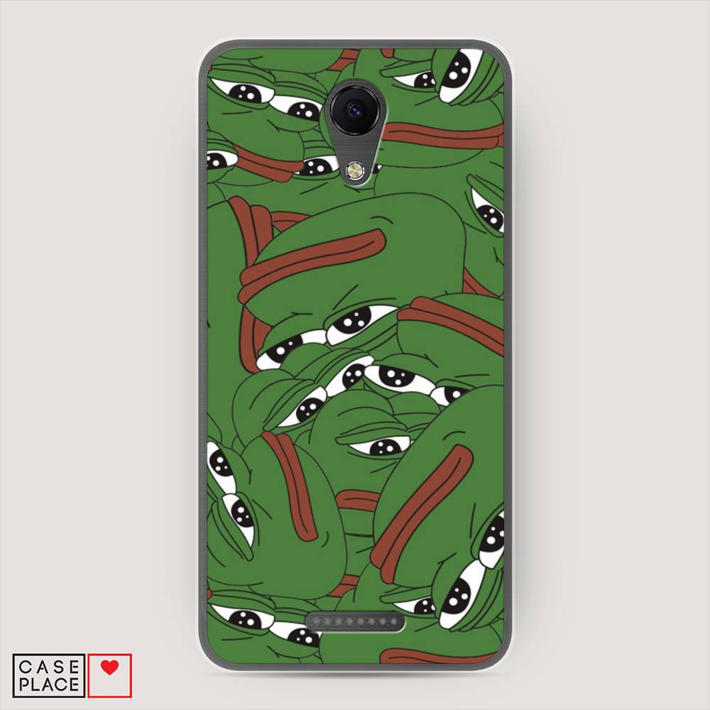 

Чехол Awog на BQ 5044 Strike / BQ 5044 Страйк "Печальный frog", 201050-9
