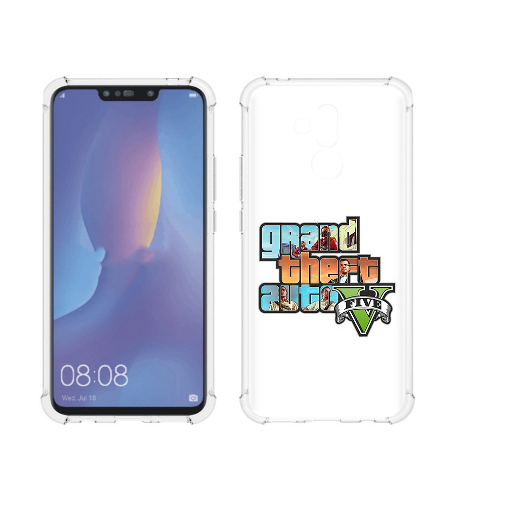 

Чехол MyPads Tocco для Huawei Mate 20 Lite ГТА (PT117828.66.52), Прозрачный, Tocco