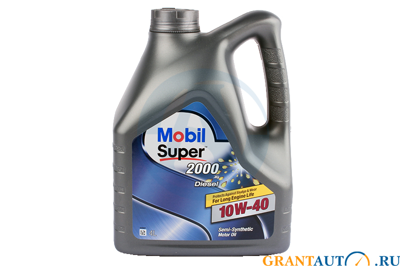 

Моторное масло Mobil SUPER 2000 X1 DIESEL 10W40 4л