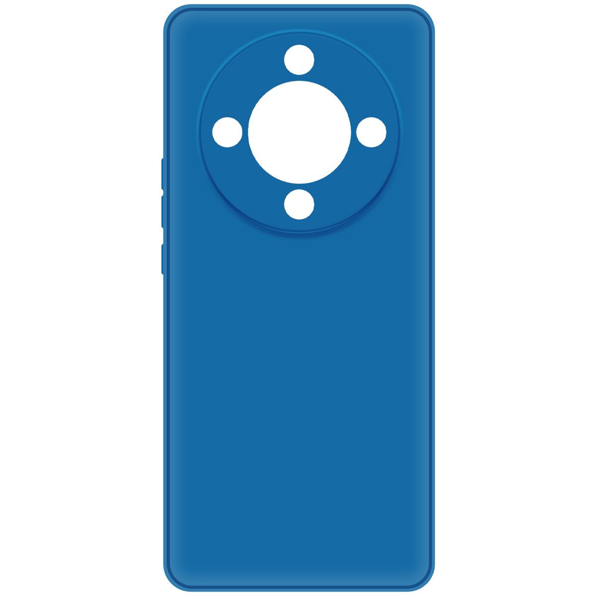 

Чехол-накладка Krutoff Silicone Case для Honor X9b синий