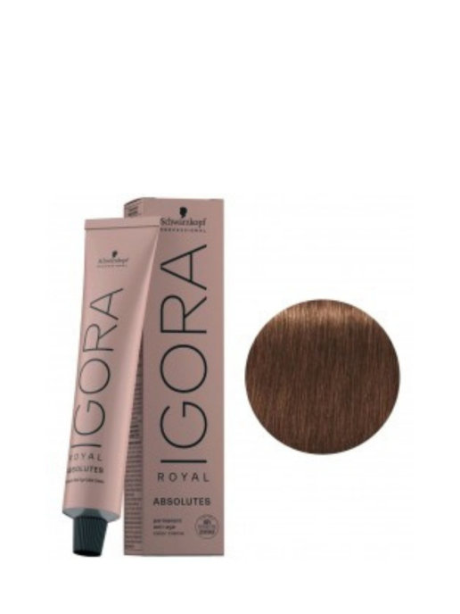 

Краска Schwarzkopf Igora Royal Absolutes 6-50 Тёмно-русый золотистый 60 мл, 1