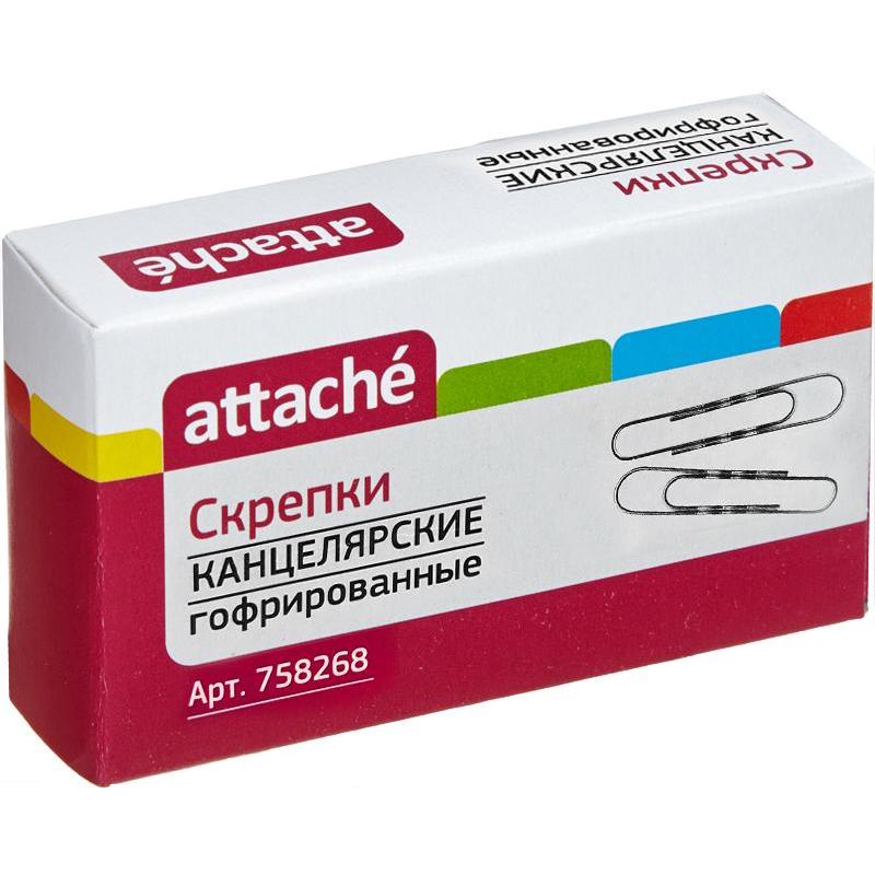 

Скрепки гофрированные "Attache", 75 мм, 40 штук