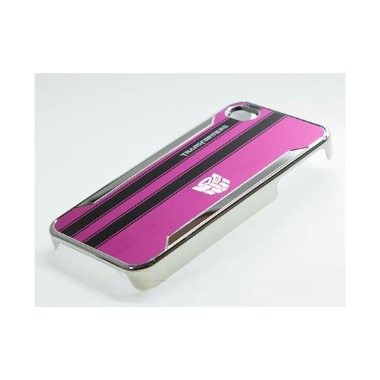 

Накладка алюминиевая Transformers для iPhone 4S темно-розовый, Transformer