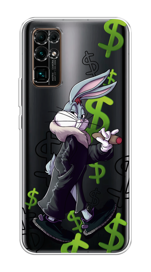 

Чехол на Honor 30 "Rich Bugs Bunny", Зеленый;черный;голубой, 612150-6