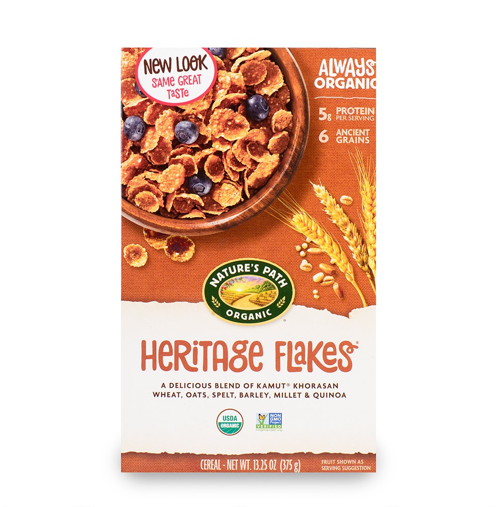 

Хлопья "NATURE'S PATH Heritage" мультизлаковые с мёдом, 375 г, США