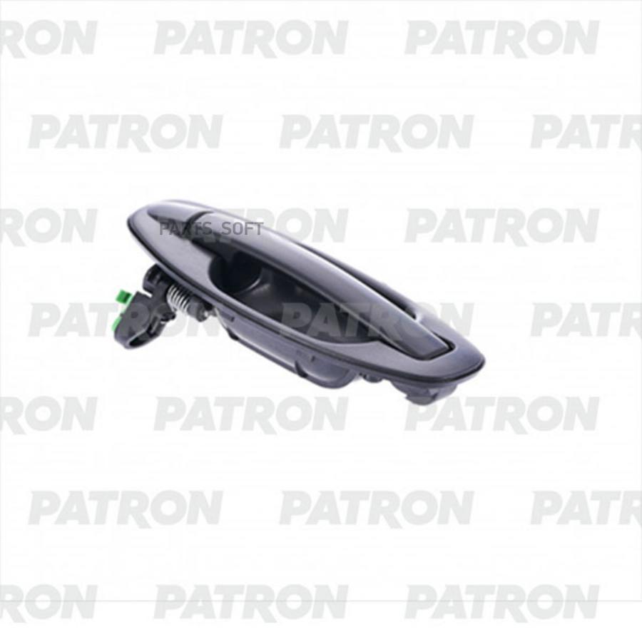 

Ручка Двери Наружн Задн Лев Текстурн Черн PATRON P200198L