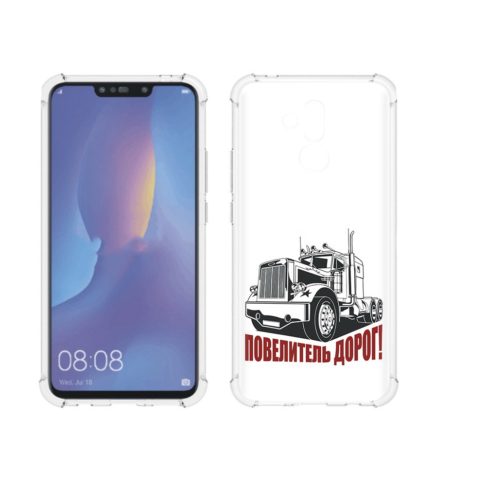 

Чехол MyPads Tocco для Huawei Mate 20 Lite повелитель дорог (PT117828.66.547), Прозрачный, Tocco