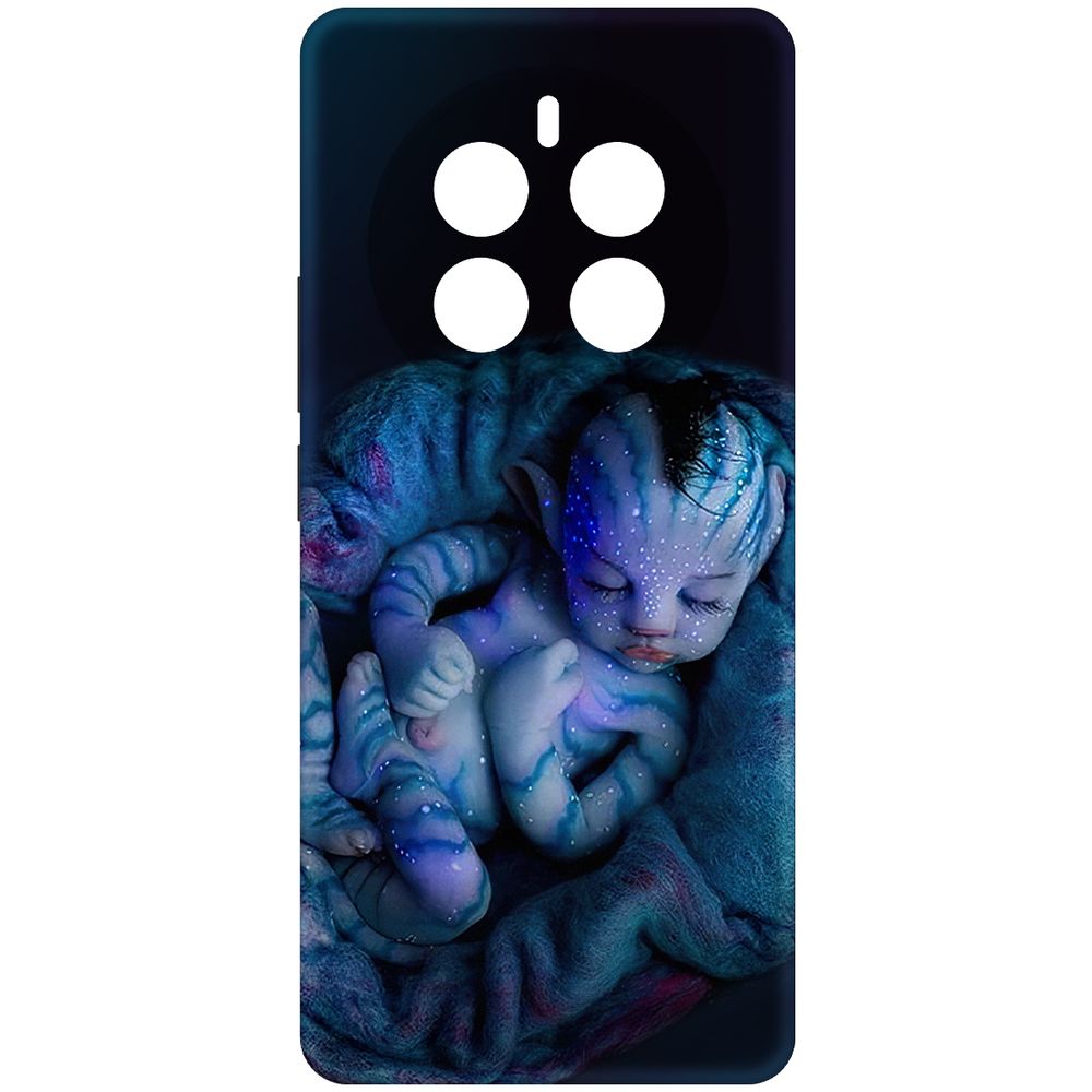 

Чехол-накладка Krutoff Soft Case Аватар - Малышка для Realme 12 Pro+ 5G черный