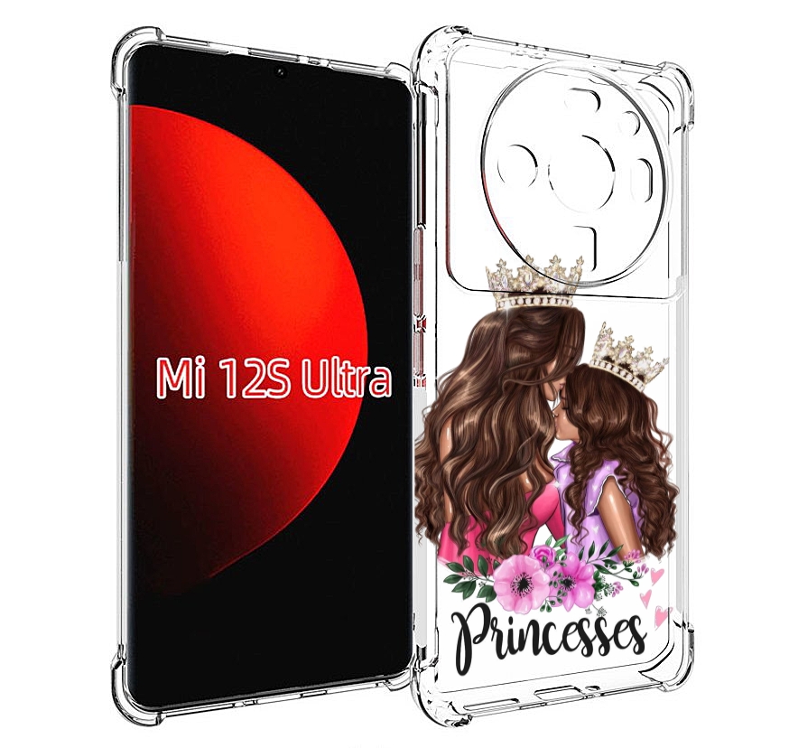 

Чехол MyPads Принцессы женский для Xiaomi 12S Ultra, Прозрачный, Tocco