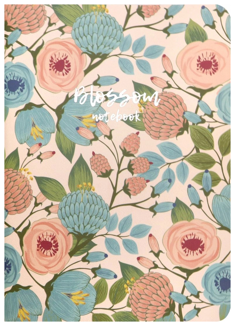 

Тетрадь общая в клетку BeSmart Retro flowers, 48 л., 1 шт.