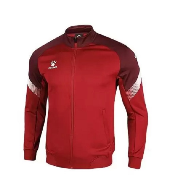 

Олимпийка мужская KELME Knitted jacket красная 44 RU, Knitted jacket