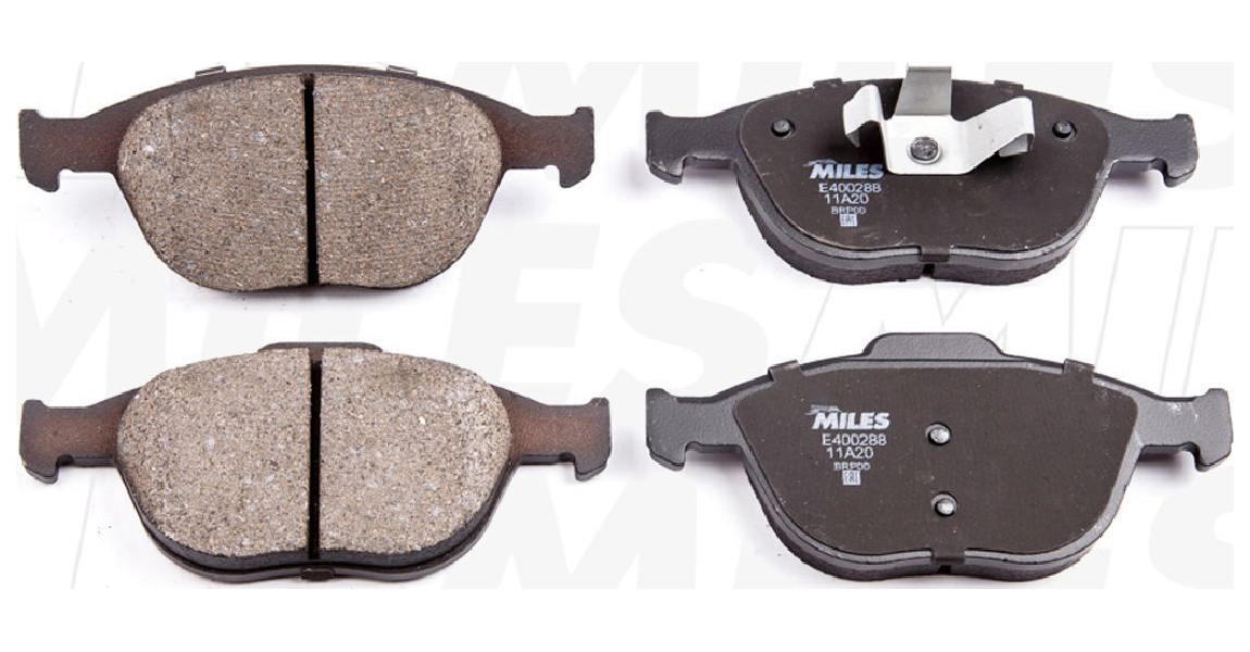 

Колодки тормозные передние Ford Fiesta V/Focus I/Focus I Turnier 02>13 Miles E400288