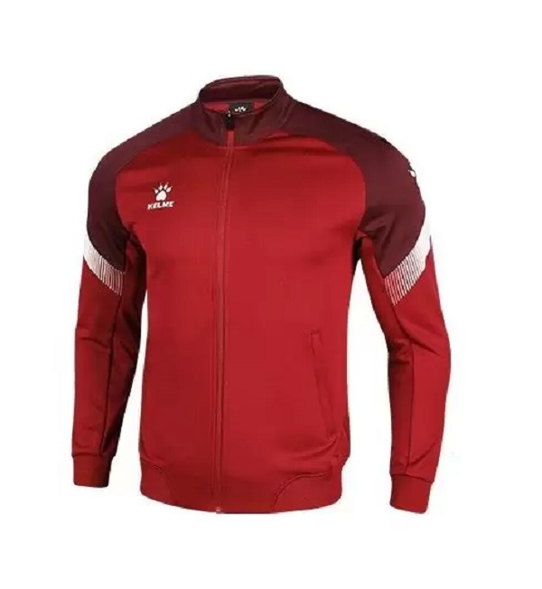 

Олимпийка мужская KELME Knitted jacket красная 50 RU, Knitted jacket