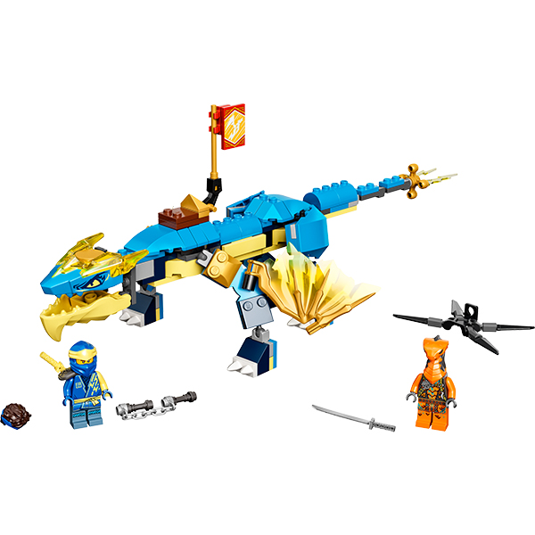 фото Конструктор lego ninjago 71760 конструктор лего ниндзяго грозовой дракон эво джея