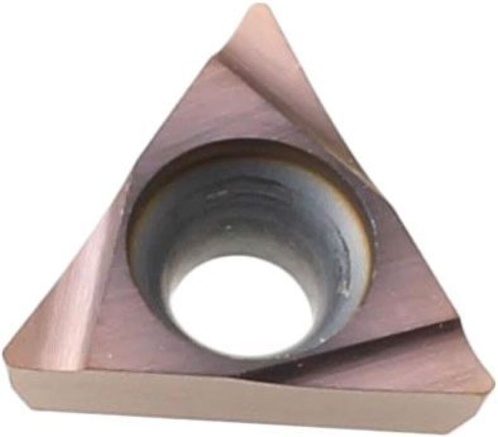 Пластины правильный треугольник с зад.углом TPGH 080202 L-F материал обработки - сталь